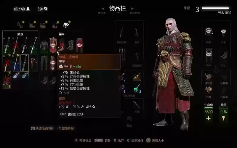 巫师3初始装备在哪里，巫师3初始衣服需要留着吗插图1