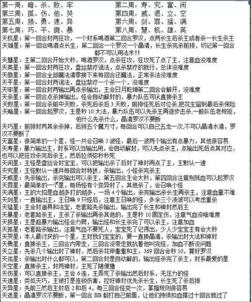 梦幻西游89级天罡地煞，梦幻西游天罡地煞规则插图