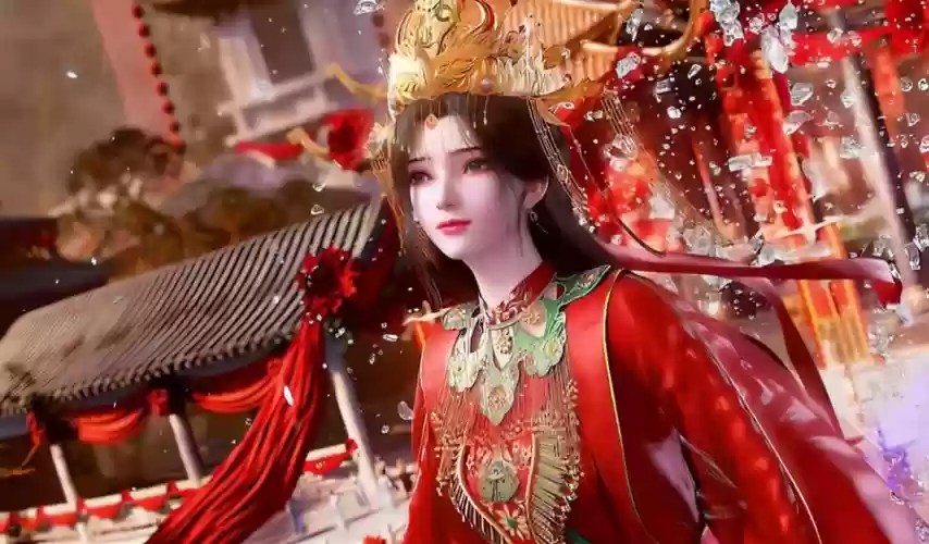 梦幻西游一位身穿大红嫁衣，梦幻手游大红嫁衣的女子选什么插图