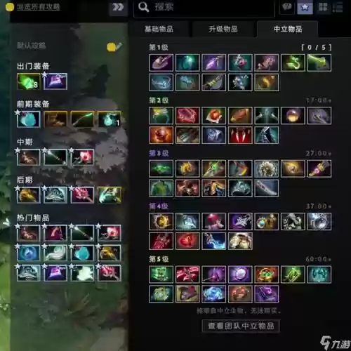 dota逆天装备，dota出装备表插图