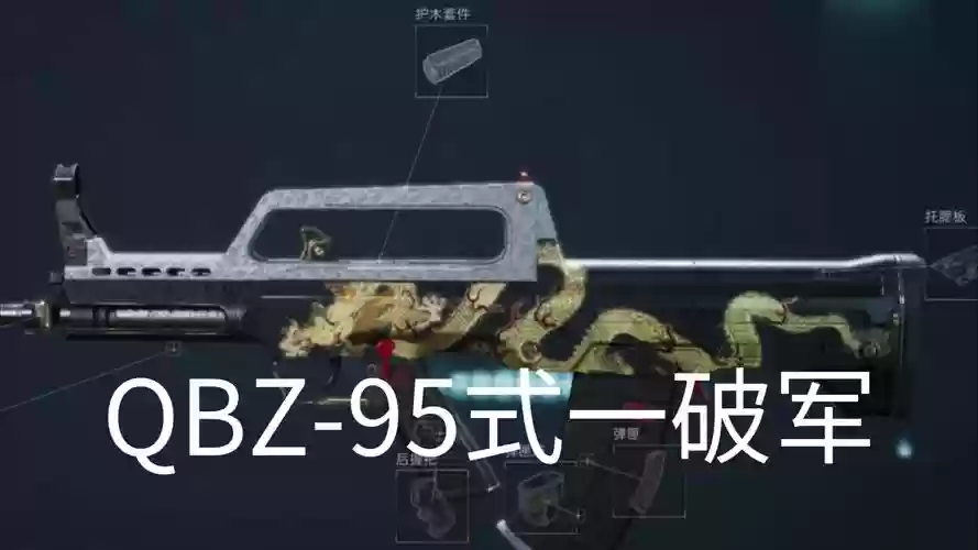 荒野行动95试武器，荒野行动95式配件插图