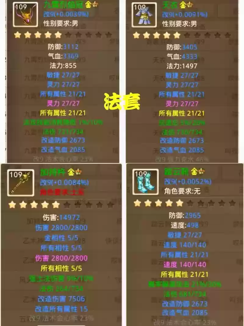 问道手游装备有哪些,问道手游装备选择插图 问道手游装备有哪些,问道手游装备选择插图